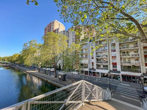 Studio cosy et lumineux, quartier canal St Martin