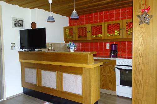 Dapur atau dapur kecil di Haus Bergfried