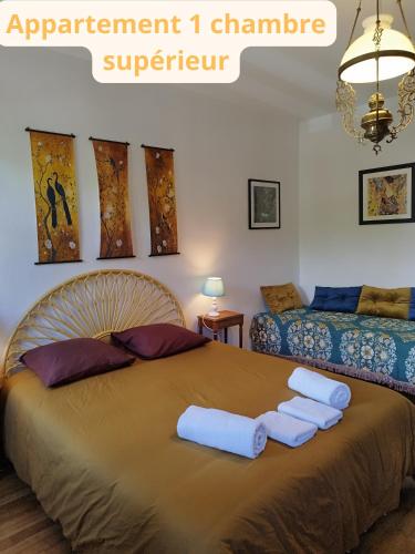Llit o llits en una habitació de Par Saint Georges !