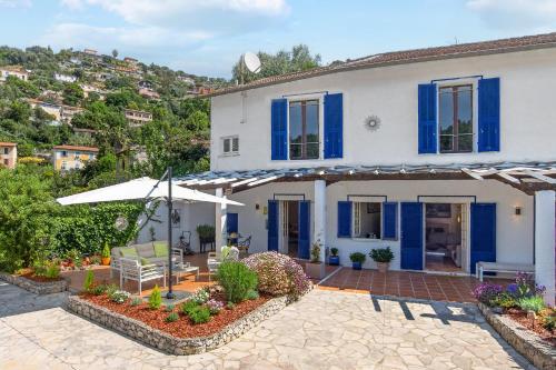 Belle maison à Menton avec jardin de citronniers