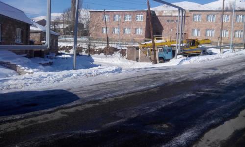 Eco Guest House Meghradzor en invierno
