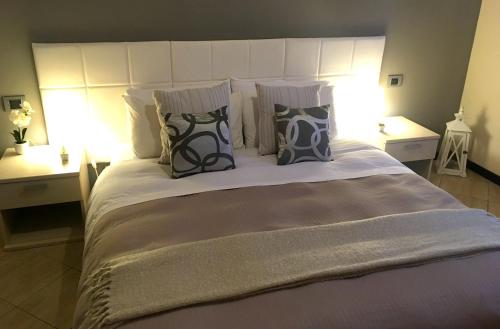 En eller flere senge i et værelse på Bed & Breakfast Girasole