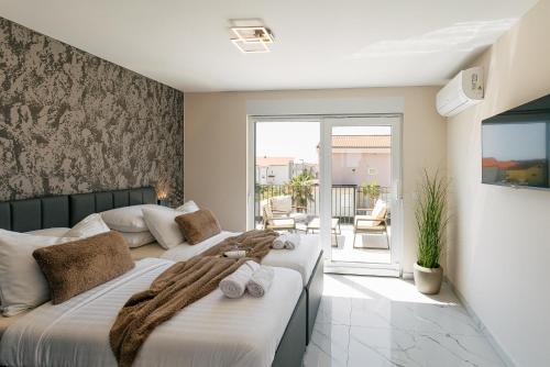 BRAND NEW! Villa Adriatic Bay 1 with a private heated pool