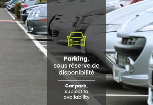 a picture of a car parked in a parking lot at B&B HOTEL Marseille Bonneveine in Marseille