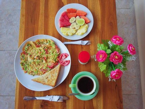 Jídlo v bed and breakfast nebo okolí