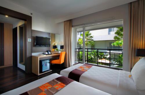 登巴薩的住宿－巴厘島B Spa酒店，相簿中的一張相片