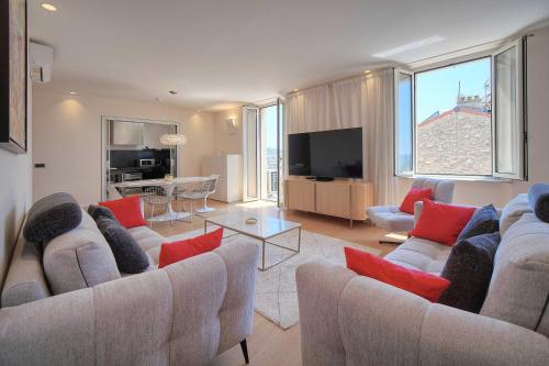 Stunning Apartment a c 6P with Sea View - Cannes