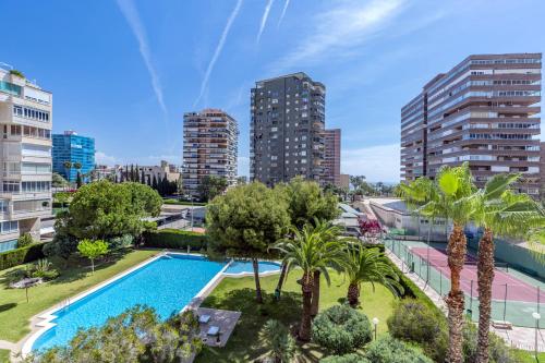 Bahía San Juan apartamento - Playa y piscina