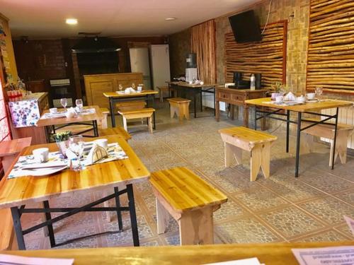 Restoran atau tempat lain untuk makan di Tel Hauke Hostal