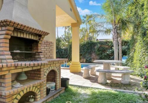 Villa con piscina privada Marbella playa