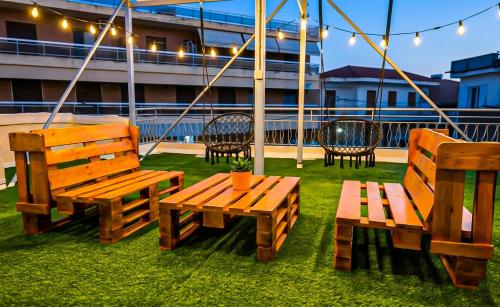 "Juliette" Stylish Studio with Panoramic Roof Garden