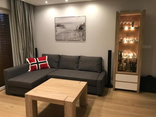 Dwupoziomowy luksusowy apartament z garażem 300m do plaży Międzywodzie