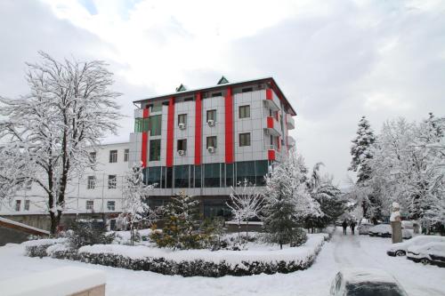 Hotel Piazza v zimě