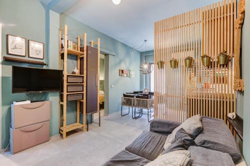 Appartamento pigneto con giardino privato e parcheggio
