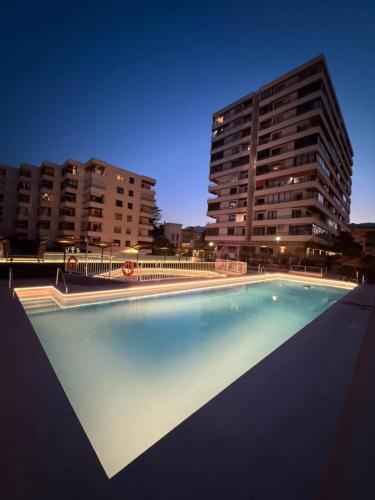 La Nogalera Ubicación top Piscinas Ocio Playa Bajondillo a 3 min
