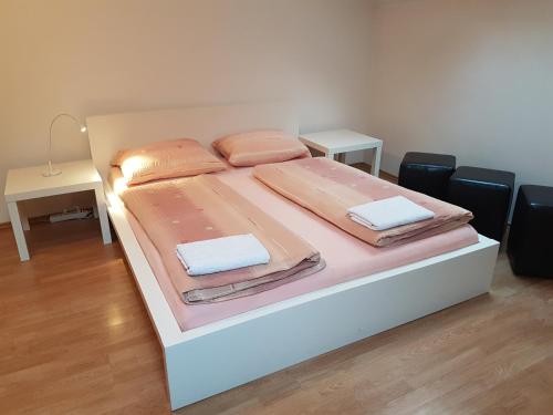 Säng eller sängar i ett rum på Hostel City Center Sarajevo