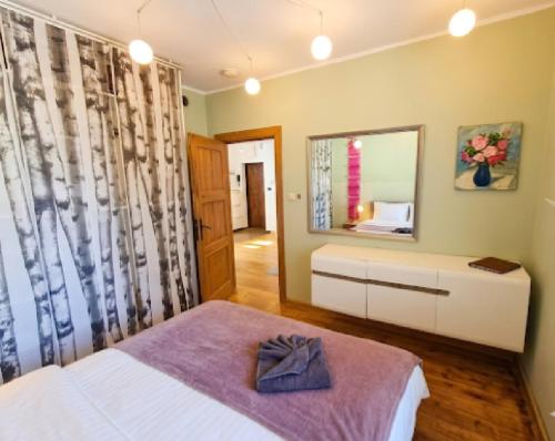Klimat Starego Wrzeszcza - Apartament z dużym łóżkiem