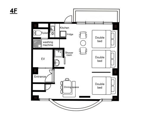 Ebisu City Stay 4F - 恵比寿 シティステイ 4F