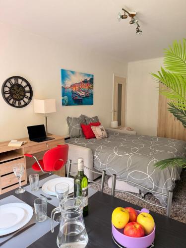 Le Landelle Azur - Studio Lumineux à Menton