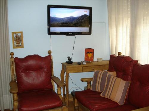 TV a/nebo společenská místnost v ubytování Casa Villa Carlos Paz