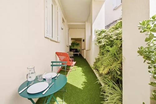 Le Garden Azur Appartement Cozy Jardin
