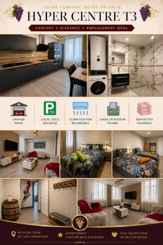 Tain centre -T3- wine themed apartment