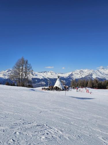 appartement Veysonnaz, Valais, ski, mountain biking, raquettes, balades