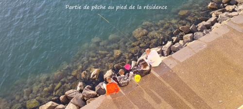 Appartement avec balcon, vue Mer, Piscine, Parking photo 18