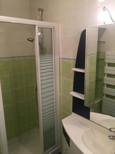 A bathroom at L'eau Vive Front de mer 4e sans ascenseur