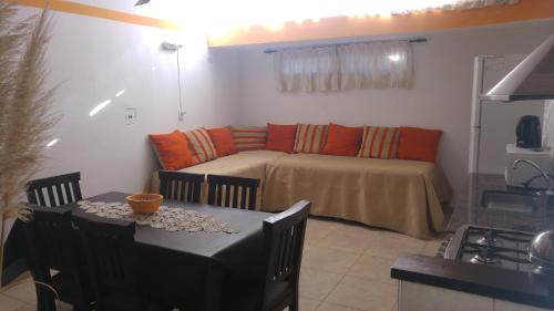 Χώρος καθιστικού στο Complejo Jardin Escondido