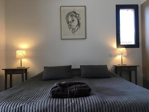 Postel nebo postele na pokoji v ubytování Villa Le Grimpeur Malaucène