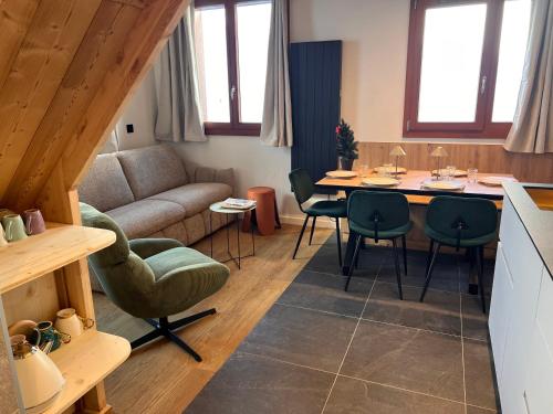Nouveau, Appartement de charme, 6p avec vue pistes et proximité immédiate télésièges