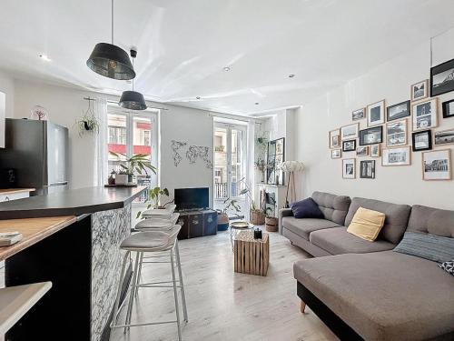 Nice Miollis Appt 2 chambres proche du centre