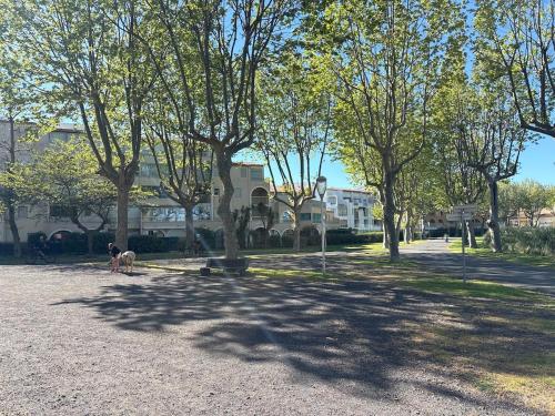 Red Pearl- Piscine, parking privé, Appartement pour 4 personnes tout équipé, plage de Richelieu à 200 mètres