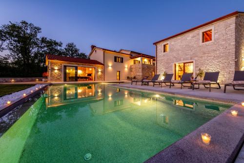 Villa Ciburi, a luxurious villa in the heart of Istria