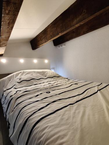 Studio mezzanine climatisé - Pinède - Plage à pied sous les pins