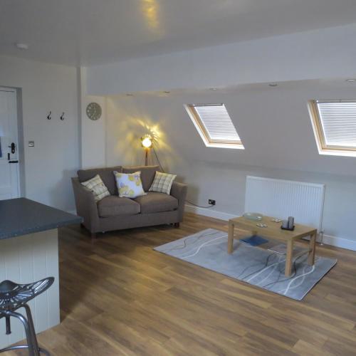 Χώρος καθιστικού στο Maltings Loft