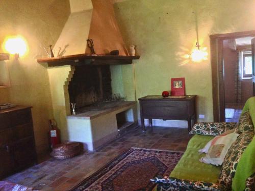 Ruang duduk di Agriturismo Basaletto