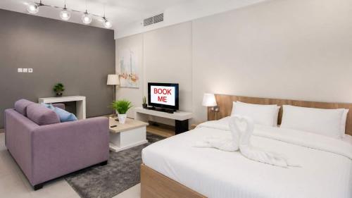 Free housekeeping visits during your stay - StayShort - Modern Studio at Sadaf 8 near JBR Walk Sleeps 4