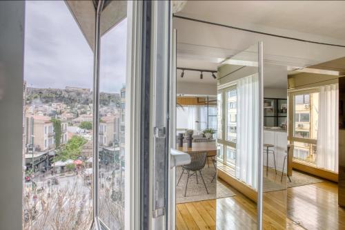 Sunny Luxury Loft,Stunning Acropolis View, Jacuzzi