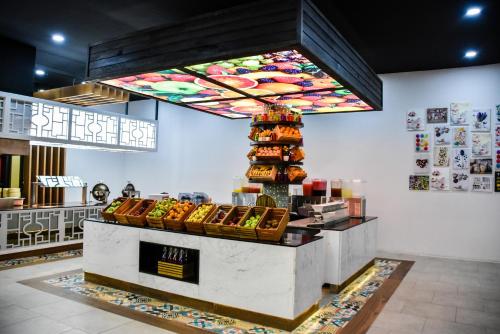 Comida en el resort o alrededores