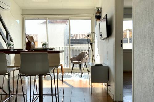 Le Saint-Pierre Appartement Duplex à 100 m de la Plage