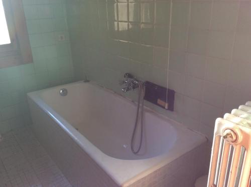 Koupelna v ubytování Albergo Cervo