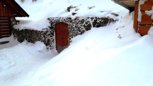 Roubenka U Milánka durante el invierno