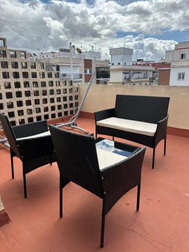 Lovely Triana flat with roof terrace