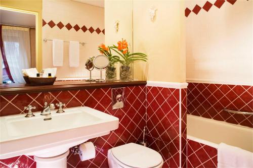 Ванная комната в Hotel Britannique