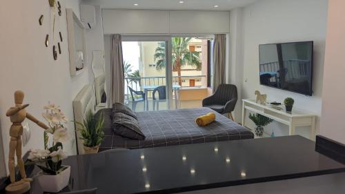 Comfortable studio in Marbella with sea views