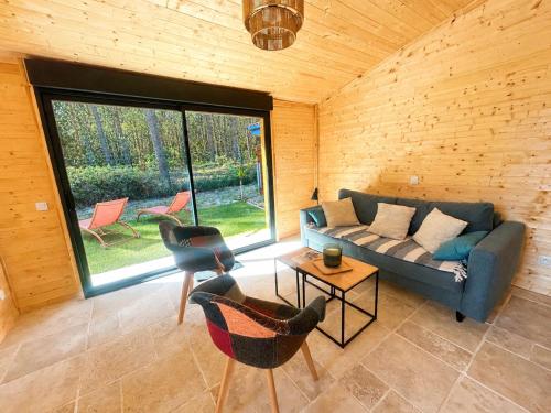 CHALET COSY PROCHE DE MIMIZAN - Accès Piscine chauffée et spa