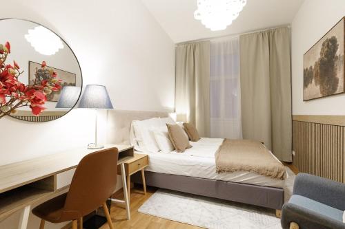 Central Cozy 3 Room Prater Apt for 5pax