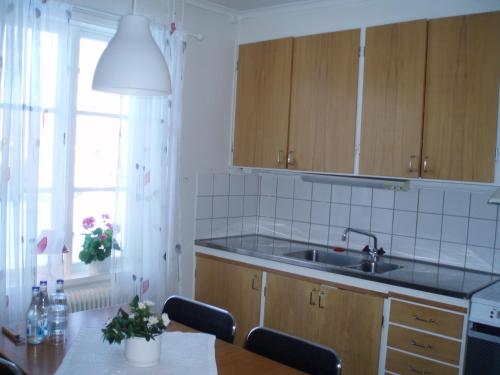 Kjøkken eller kjøkkenkrok på Åkerby Herrgård